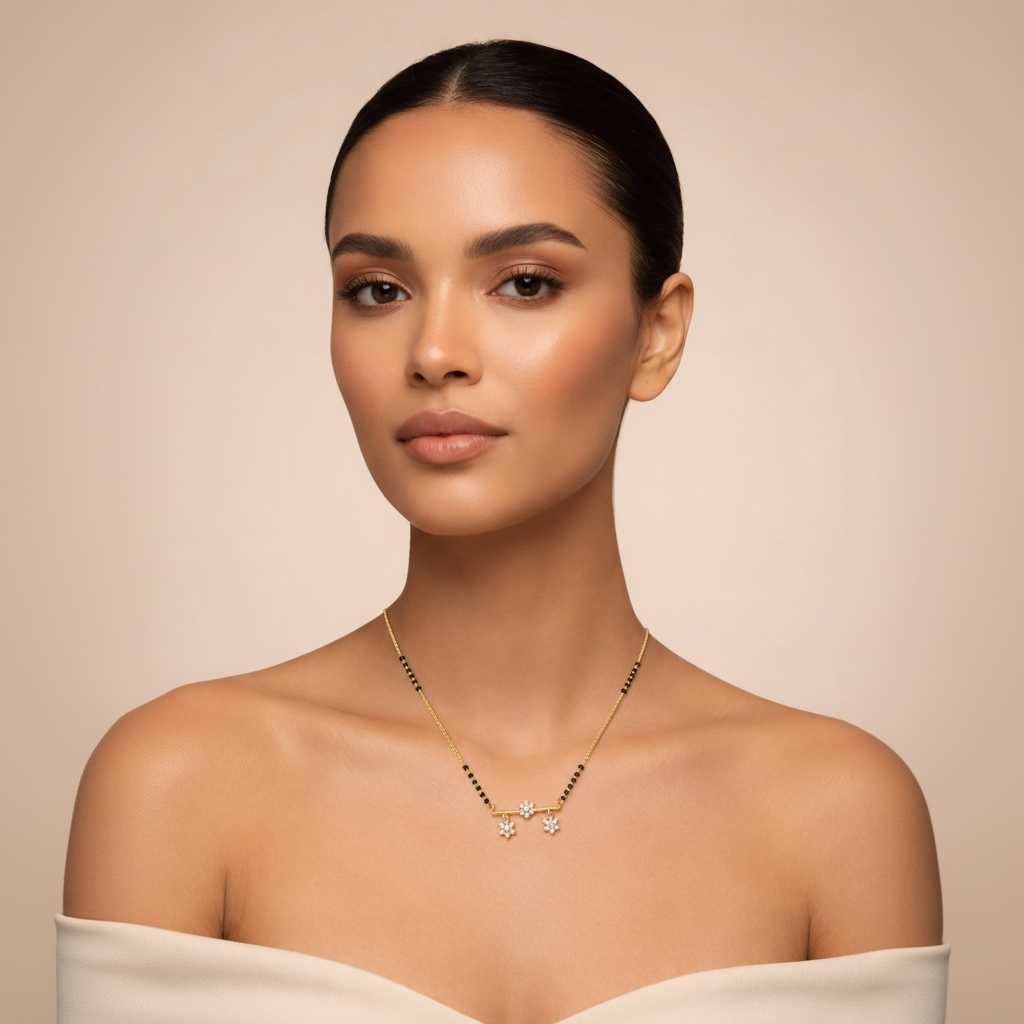 Aavya Gold Plated Mangalsutra