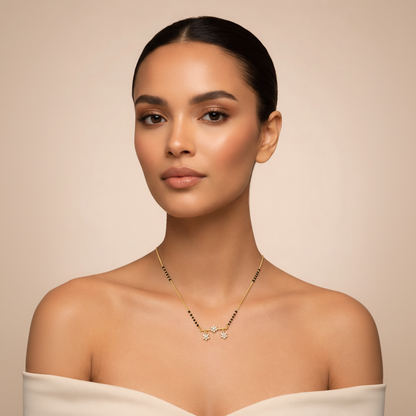 Aavya Gold Plated Mangalsutra