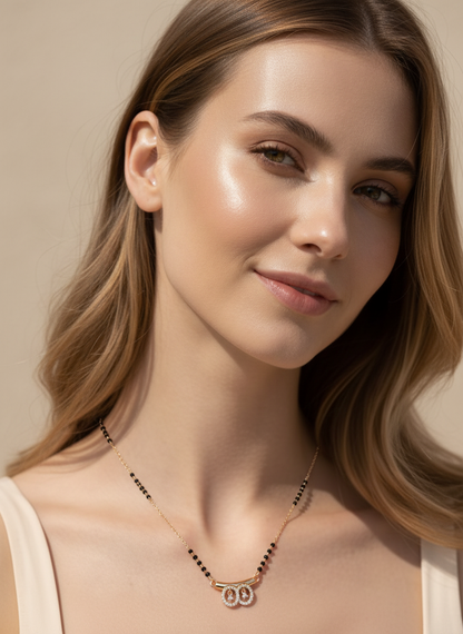 Riva Gold Plated Mangalsutra