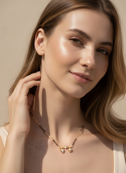 Mysha Gold Plated Mangalsutra