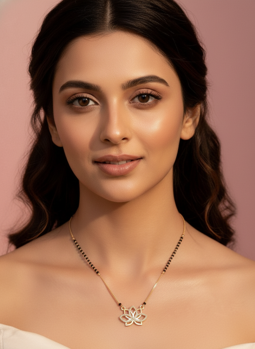 Arohi Gold Plated Mangalsutra