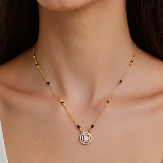 Aashna Gold Plated Mangalsutra