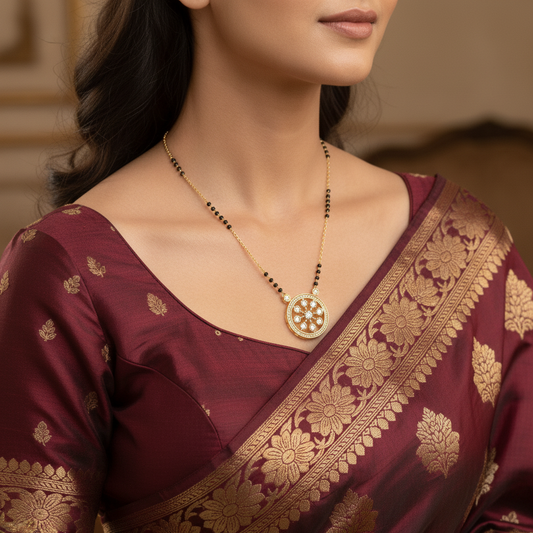 rosi Gold Plated Mangalsutra